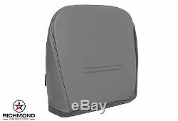 2006 Ford F250 F350 F450 XL Work Truck -Driver Side Bottom Vinyl Seat Cover Gray