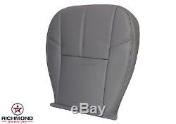 2007-2013 Chevy 2500HD 3500 Work Truck-Driver Side Bottom VINYL Seat Cover Gray