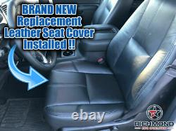 2007-2013 GMC Sierra 2500HD Work Truck -Driver Side Bottom VINYL Seat Cover Gray