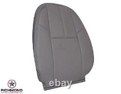 2007 2014 Chevy 2500HD Work Truck-Driver Side Lean Back VINYL Seat Cover Gray