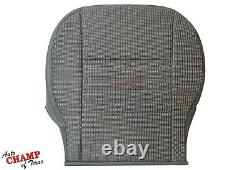 2007 Dodge Ram 1500 ST Base WORK TRUCK -Driver Side Bottom Cloth Seat Cover Gray