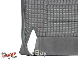2007 Dodge Ram 3500 WORK TRUCK Base ST -Driver Side Bottom Cloth Seat Cover Gray