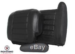 2007 Hummer H2 SUT Truck SUV 4X4 -Driver Side Complete Leather Seat Covers Black