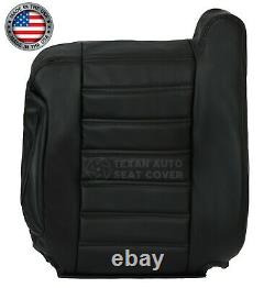 2007 Hummer H2 SUV SUT Luxury Truck Driver Lean Back Leather Seat Cover Black