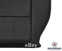 2008 09 Hummer H2 SUT Truck SUV 4X4 -Driver Side Bottom Leather Seat Cover Black
