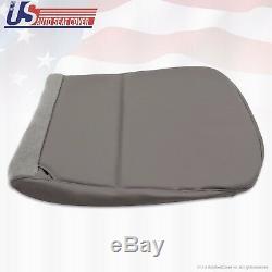 2008 2009 2010 Ford F250 XL Work Truck Driver Bottom-Top Vinyl Seat Cover GRAY