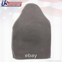 2008 2009 2010 Ford F550 XL Work Truck Driver Lean Back Vinyl Seat Cover Gray