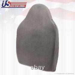 2008 2009 2010 Ford F550 XL Work Truck Driver Lean Back Vinyl Seat Cover Gray