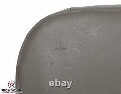2008 2009 Ford F250 F350 XL Work Truck -Driver Side Bottom Vinyl Seat Cover Gray
