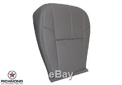 2008 Chevy 2500 3500 Work Truck Base WT-Driver Side Bottom VINYL Seat Cover Gray
