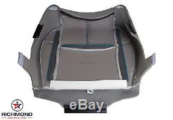 2008 Chevy 2500 3500 Work Truck Base WT-Driver Side Bottom VINYL Seat Cover Gray