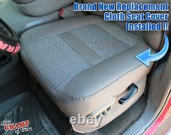2008 Dodge Ram 1500 ST Base WORK TRUCK -Driver Side Bottom Cloth Seat Cover Gray