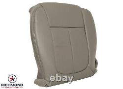 2009-2010 Ford F-150 Work Truck Base XL-Driver Side Bottom Vinyl Seat Cover Gray