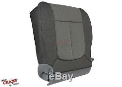 2009-2010 Ford F150 XL Work Truck WithT -Driver Side Bottom Cloth Seat Cover Gray