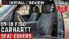 2009 2018 F150 Seat Covercraft Carhartt Seat Cover Install And Review