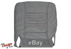 2009 Dodge Ram 3500 WORK TRUCK Base ST -Driver Side Bottom Cloth Seat Cover Gray