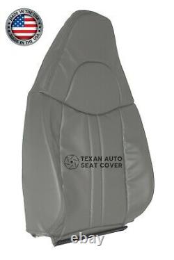 2010 2011 2012 Chevy Express 1500 Work Truck Driver Lean Back Seat Cover Gray