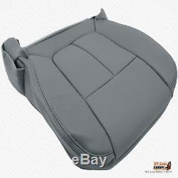 2011 2012 Ford F150 Work Truck DRIVER Bottom Replacement Seat Cover VINYL GRAY