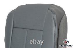 2011-2014 Ford F-150 Work Truck Base XL-Driver Side Bottom Vinyl Seat Cover Gray