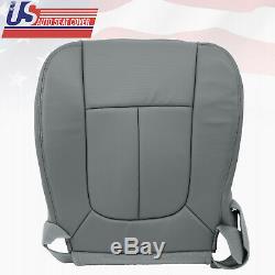2011 Ford F150 Work Truck Driver Bottom Vinyl Replacement Seat Cover GRAY