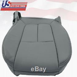 2011 Ford F150 Work Truck Driver Bottom Vinyl Replacement Seat Cover GRAY