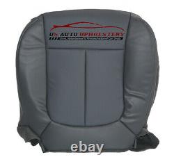 2011 Ford F150 Work Truck XL Driver Bottom Replacement Vinyl Seat Cover Gray