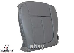 2012 2013 Ford F-150 Work Truck Base XL-Driver Side Bottom Vinyl Seat Cover Gray