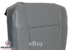 2012 2013 Ford F250 F350 XL Work-Truck -Driver Side Bottom Vinyl Seat Cover Gray
