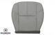 2013 Avalanche LT Black Diamond Ed Truck-Driver Bottom Leather Seat Cover Gray