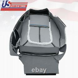 2013 Ford F150 Work Truck Driver Bottom Vinyl Replacement Seat Cover GRAY