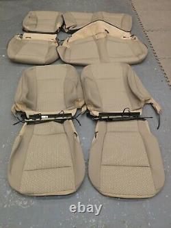 2015 2016 2017 2018 Ford F150 XLT Extended truck OEM seat cover set Tan cloth