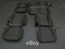 2015 2016 2017 2018 Ford F150 XLT truck OEM F/R seat cover set Med Earth Gray