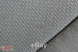 2015 2016 2017 Chevy 3500 HD Work Truck-Driver Side Bottom Cloth Seat Cover Gray