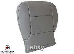2015 Chevy 2500 3500 Work Truck Base WT-Driver Side Bottom VINYL Seat Cover Gray