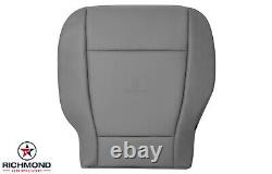 2016 2017 Ford F-150 XL Work Truck Base-Driver Side Bottom Vinyl Seat Cover Gray