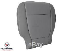 2018 2019 Ford F-150 XL Work Truck Base-Driver Side Bottom Vinyl Seat Cover Gray