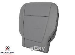 2018 2019 Ford F-150 XL Work Truck Base-Driver Side Bottom Vinyl Seat Cover Gray