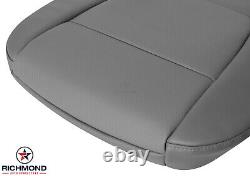 2018 2019 Ford F250 F350 XL Work-Truck -Driver Side Bottom Vinyl Seat Cover Gray