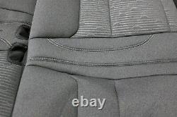 2019 Chevy Silverado 1500 OEM Cloth GRAY Seat Covers Crew Cab Truck New Take Off