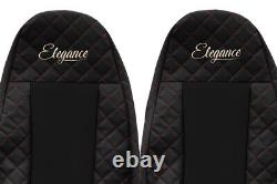 2x Front Seat Covers Eco Leather For VOLVO FH 3 (01.2002-12.2012) trucks