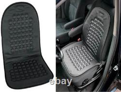 2x Universal Car Seat Cover Black Massage Health Cushion Winter Warmer Protector