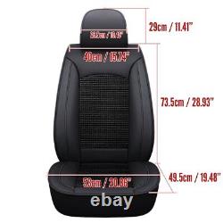 5-seat Front +Rear Full Set Car Leather Seat Covers For Ford Focus Mondeo Fiesta