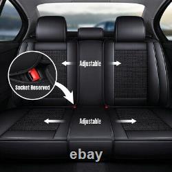 5-seat Front +Rear Full Set Car Leather Seat Covers For Ford Focus Mondeo Fiesta