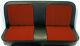 67-72 Chevy/GMC C10 Truck Red/Black Houndstooth Bench Seat Cover Made in USA