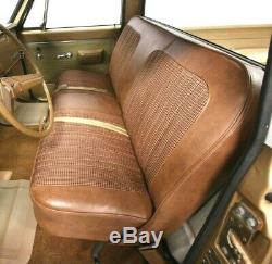 67-72 Chevy/GMC C10 Truck Saddle Houndstooth Bench Seat Cover Made in USA