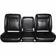 76-79 Dodge Truck Lil Express BLACK Bucket Seat Covers-LEGENDARY IN STOCK