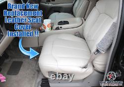 99-02 Chevy Silverado -Driver Side Bottom Leather Seat Cover Dark Graphite Gray