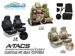 A-TACS Camo Tactical Coverking Cordura Ballistic Front Seat Covers for Ram Truck