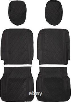 BONFORM Seat Cover leather black for DAIHATSU Hijet Truck NEW japan