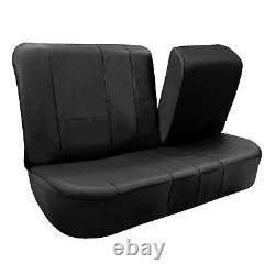 Black Integrated Seatbelt TODOTERRENO Truck Seat Covers with Beige Floor Mats